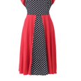 thumbnail image 4 of Lunar Retro Cuello Cuadrado para Mujer Impresiones Moderna Ropa XXL, 4 of 8