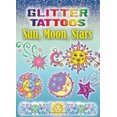 thumbnail image 1 of Glitter Tattoos Sun, Moon, Stars, 1 of 1