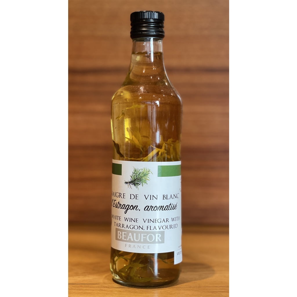 Beaufor White Wine Vinegar, Tarragon, 16.75 oz