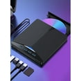 Pohot 7 In 1 USB3.0 TypeC External Mobile Drive CD DVD Burner Plugand