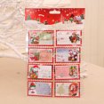 thumbnail image 4 of kurtrusly 8 Pieces Pattern Random Christmas Themed Room Bedroom Greeting Cards Portable Card Assorted Kit Tree Pendant Hanging Decoration Home Ornament, 4 of 9