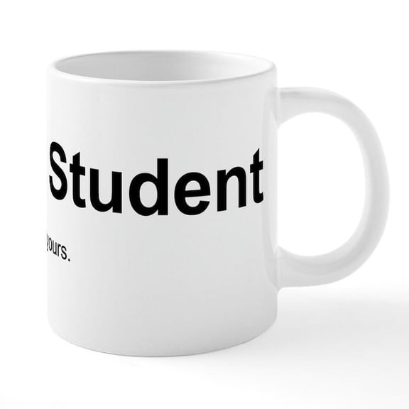 CafePress - Nursing Student Definition - 20 Oz White Ceramic Mega Mug