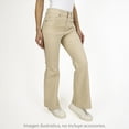 thumbnail image 2 of Jeans Furor para Mujer, Flare Beige Talla 32, 2 of 4