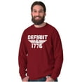 thumbnail image 5 of 1776 Defend Freedom Independence Long Sleeve TShirt Men Women Brisco Brands 3X, 5 of 6