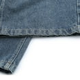 thumbnail image 6 of Xudanell Baggy Jeans for Girls Wide Leg Trousers High Waisted Pants Patchwork Denim Baby Girl Pants Blue 13-14 Years, 6 of 8