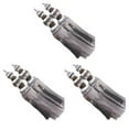 thumbnail image 2 of Decodeary 2pack/lot High Curtain Tassel Easy To Excellent Decor For Wide Application Suitable Polyester High silver gray 3Set, 2 of 6
