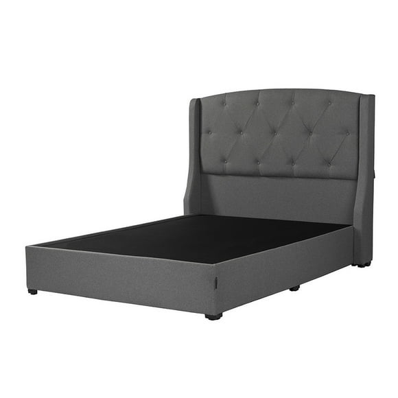 Box Base cama Individual + Cabecera Zefyr Gris