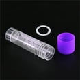thumbnail image 3 of 100Pcs 2ml Purple Lab Plastic Frost Test Tubes Vial Seal Cap, Graduated Marks Centrifuge Tubes Skirted Conical Bottom for Laboratory School Educational, 3 of 7