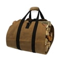 thumbnail image 2 of Riwesomey Portador de leña Plegable Portador de troncos de lona Bolsa de transporte de encerada grande Bolsa de impermeable con asas para Jardín y Patio Riwesomey TO002304-00, 2 of 6