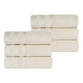 thumbnail image 6 of Superior Hays Cotton Plush Soft Hand Towel Set of 6, Ivory, 6 of 12