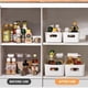 thumbnail image 4 of 4 Pack Storage Boxes, Plastic Storage Box, Multifunctional Organization Box, Suitable for Kitchen, 4 of 4