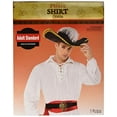 thumbnail image 1 of AMSCAN Pirate Halloween Shirt for Men, One Size, 1 of 2