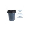 thumbnail image 5 of Boardwalk V8647EKKR01 19 Microns 43 in. x 47 in. 56 Gallon High-Density Can Liners - Black (150/Carton), 5 of 7