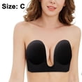 thumbnail image 1 of Push Up Strapless Sticky Adhesive Invisible Backless Bras Plunge Reusable Magic Bra for Women, 1 of 9