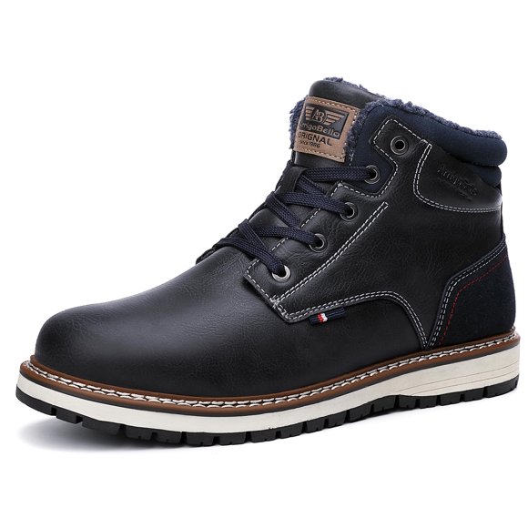 Botas de invierno ARRIGO BELLO, zapatos casuales de cuero para hombre