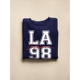 thumbnail image 3 of California Los Angeles 98 Banner Sweatshirt Men -Image by Shutterstock, Male x-Large, 3 of 4