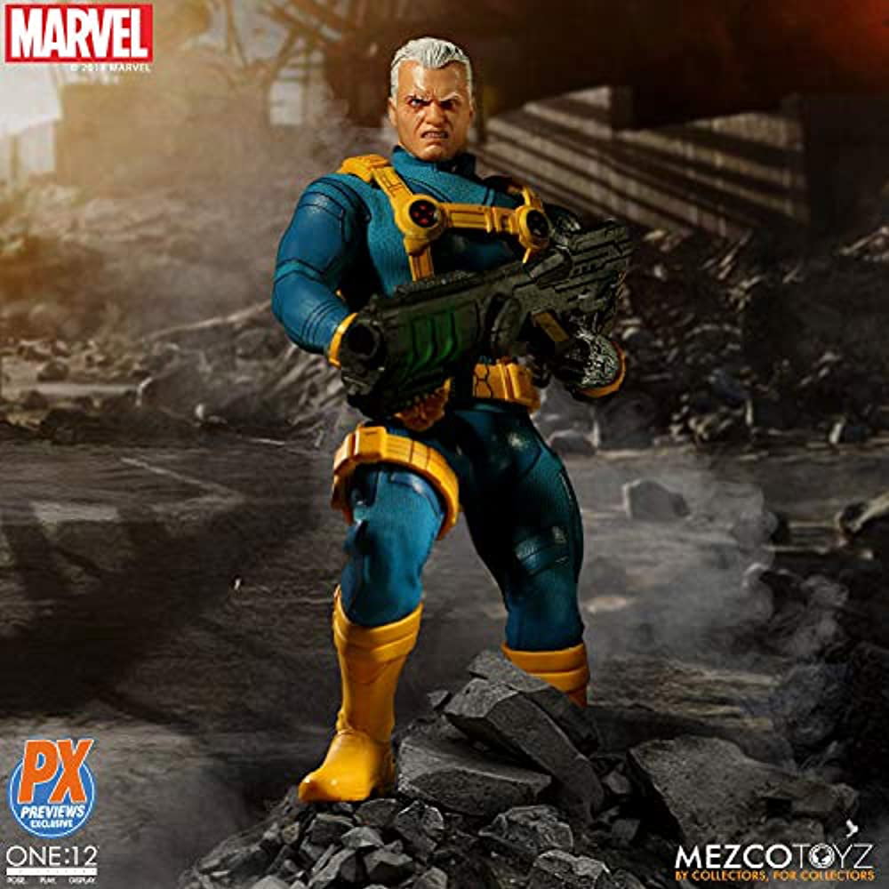 Mezco One: 12 Collective: Marvel Cable (X-Men Version) Action