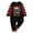 3-Black-Baby, variant on KHONTS Family Matching Christmas Pajamas Set Holiday Graphic Sleepwear Xmas Pjs Set Casual Fashion Cute Homewear 3-Black Baby