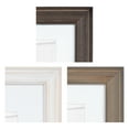 thumbnail image 5 of Kate and Laurel Bordeaux Gallery Wall Frame and Shelf Kit, Set of 10, 7 Frames and 3 Shelves, Gray and White, 5 of 9