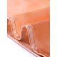 thumbnail image 5 of INSPIRAR CHIC Blusas de Trabajo Sin Mangas de Satén para Mujeres con Lazo en el Cuello Sólido Color Naranja Rosa, 5 of 6