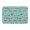 Excavator and Road Barrier Blue Pattern, variant on Excavator and Road Barrier Blue Pattern Diatomite Bath Mat, Stone Bath Rug with Non-Slip Rubber Backing, Super Absorbent Gifts for Family Friends Neighbors,16x24in