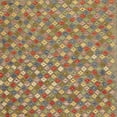 thumbnail image 1 of Ahgly Company Machine Washable Indoor Square Contemporary Sienna Brown Area Rugs, 6' Square, 1 of 7