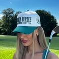 thumbnail image 3 of Early Birdie Caddie Club Hat, embroidered golf cap with classic sporty design, stylish adjustable dad hat for men and women, perfect for golfers, outdoor activities and casual fashion, 3 of 4