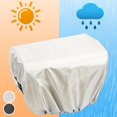 thumbnail image 1 of Bike Basket Cover Sunproof Protective Cover for Women Motorcycles Tricycles Extra Large, 1 of 8