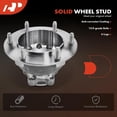 thumbnail image 5 of A-Premium Front Wheel Bearing Hub Assembly Compatible with Ford Transit-350 2015-2017 Transit-350 HD 2015-2018 Transit-250 2015 w/ABS 6-Lug, 5 of 9