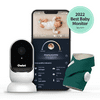 Owlet Dream Duo Smart Baby Monitoring System with Camera and Sock Monitor (Deep Sea Green), PS03N55NJ