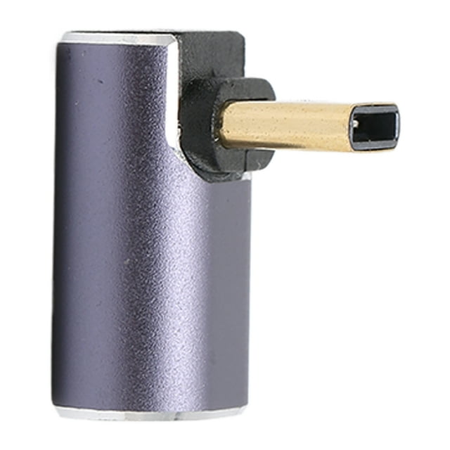 Adaptador de tipo C hembra a macho en ángulo recto de 40 GB, 8 K a 120 Hz, 100 W, adaptador tipo C para dispositivos tipo C, tipo C hembra a tipo C macho, 40 GB, ángulo recto