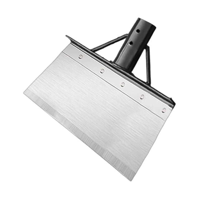 A Multi Functional Cleaning Shovel With Handle for Snow Removal and Garden Use 1.2 Meter Pole 8.27 Inches Head