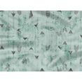 thumbnail image 5 of oneOone Rayon Light Grayish Green Fabric Texture & Triangle Geometric Sewing Material Print Fabric By The Yard 56 Inch Wide, 5 of 5