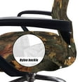 thumbnail image 5 of Renewold Camo Hunting Forest Leaf Office Chair Cover Spandex Computer Desk Chair Cover Anti-slip Decorative High Back Chair Slipcover with Elastic Bottom Home Office Decor, L, 5 of 7