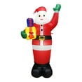 thumbnail image 1 of Christmas Lighted Inflatable Outdoor Santa Claus Decor 6ft LED Lights Toy For Kid Yard Garden, 1 of 12