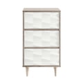 thumbnail image 3 of Modway Vespera 3-Drawer Chest in Oak White, 3 of 7