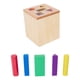 thumbnail image 4 of Juguete de madera para aprender a clasificar formas de colores, caja de madera, juegos sensoriales a juego, clasificación de colores, tablero ocupado, 4 of 8