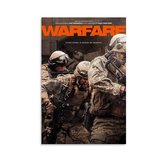 Warfare Movie Poster 1 Posters Art Print Wall Photo Paint Poster Hanging Picture Family Bedroom Decor