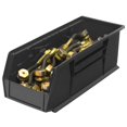 thumbnail image 5 of Akro-Mils 30234 Akrobins Contenedor Organizador De Almacenamiento Apilable Para Colgar De Plástico, 15 Pulgadas X 5 Pulgadas X 5 Pulgadas, Negro, Paquete De 12, 5 of 5