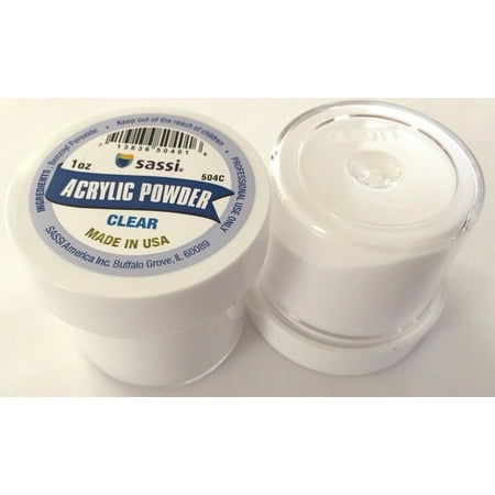 Sassi Dip Acrylic Powder Clear 1oz