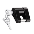 thumbnail image 2 of Pin 1/4 Inch Black Auto Coupler Lock Trailer Hitch Coupler Lock for RV Truck Boat Trailer Car  Van, 2 of 6