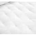 thumbnail image 6 of Chezmoi Collection Tencel Modal Blend Quilt Set King Size, White, Lightweight Soft Bedspread Crescent Stitched Quilt for All Seasons, 3-Piece, 6 of 9