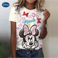 thumbnail image 3 of Camisetas con estampado 3D de Mickey Mouse de verano para mujer, ropa informal de moda urbana, camiseta de manga corta con cuello redondo, camisetas Harajuku, tops, ropa, 3 of 4