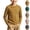 Yellow, variant on Spazoro Boys Long Sleeve T-Shirt with Crew Neck, Stretchy Lightweight Breathable Striped Casual Tee Shirts for Daily Wear Yellow Size 6-8