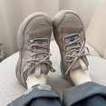 thumbnail image 4 of Zapatos casuales de otoño e invierno para mujer, zapatillas de deporte de malla transpirable con suela gruesa para correr, zapatos de mujer sencillos de color sólido que combinan con todo, 4 of 5