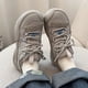 thumbnail image 4 of Zapatos casuales de otoño e invierno para mujer, zapatillas de deporte de malla transpirable con suela gruesa para correr, zapatos de mujer sencillos de color sólido que combinan con todo, 4 of 5