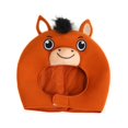 thumbnail image 2 of Sombrero de caballo de peluche para Halloween, para hombres y mujeres, decoración de graduación, cálido y novedoso ., 2 of 9
