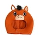 thumbnail image 2 of Sombrero de caballo de peluche para Halloween, decoración de graduación para hombres y mujeres, gorro cálido y novedoso., 2 of 9