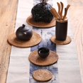 thumbnail image 4 of Manteles Individuales tejidos a mano, tapete de jacinto de agua Natural, aislamiento caliente, posavasos para mesa, almohadilla de decoración del hogar, 4 of 4