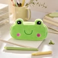 thumbnail image 5 of Cute Cartoon Plush Animal Pencil Pouch, Large Capacity Zipper Stationery Storage Bag For Students, Classroom & Daily Supplies (rabbit), 5 of 5